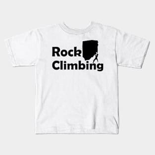 Rock Climbing Kids T-Shirt